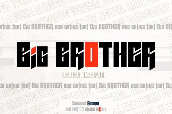 Big Brother: The Bold Display Font That Can Elevate Your Brand