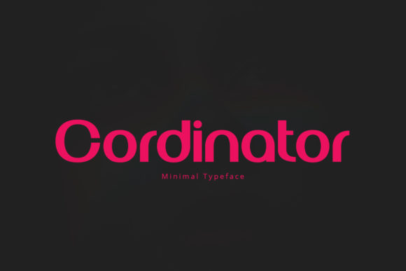 Cordinator: The Crafting Font Your Creations Deserve