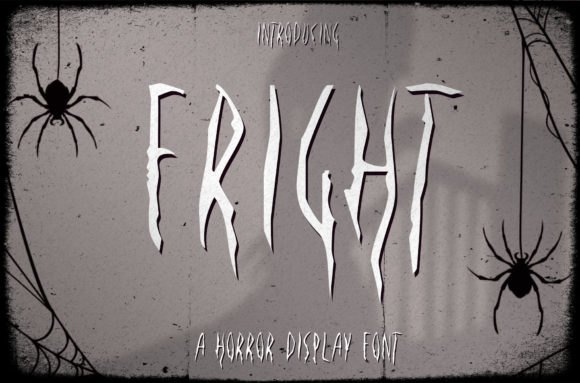 Fright: A Distinctive Display Font for Bold Business Branding