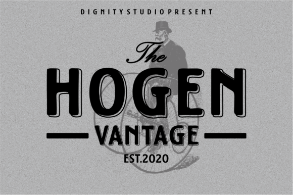 Hogen Vantage: A Bold Font for Editorial Impact