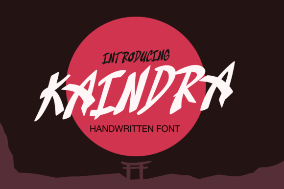 Kaindra: A Display Font Built for Atmosphere