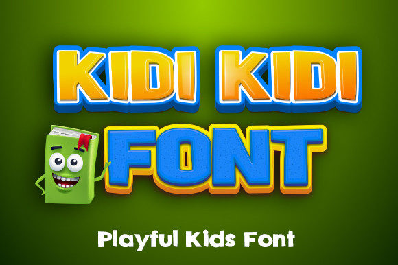 Kidi Kidi Font Makes Your Handmade Products Sparkle