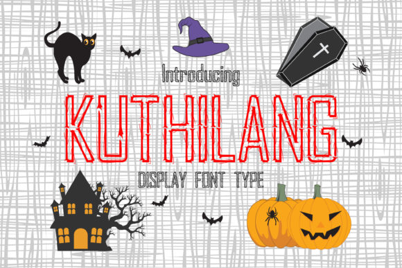 Kuthilang: A Modern Display Font for Crafted Products