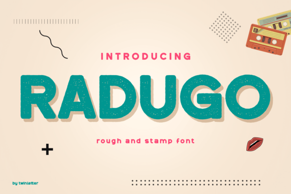 Radugo: A Bold Display Font for Modern Web Design