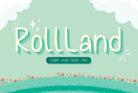 Roll Land: A Calm and Curved Font for Editorial Stories