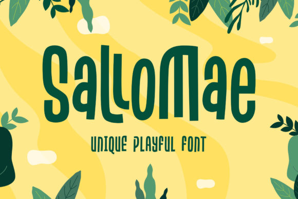 Sallomae: A Display Font Designed for Makers and Creators