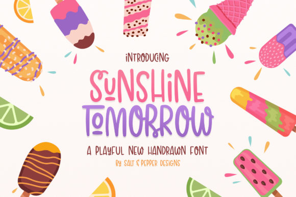 Sunshine Tomorrow: A Playful Font for Campaigns That Need to Shine